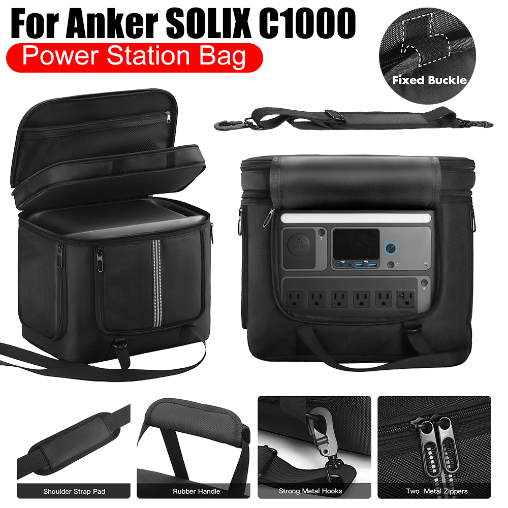 Anker Power Station Solix C1000 - Estuche de transporte para estación de