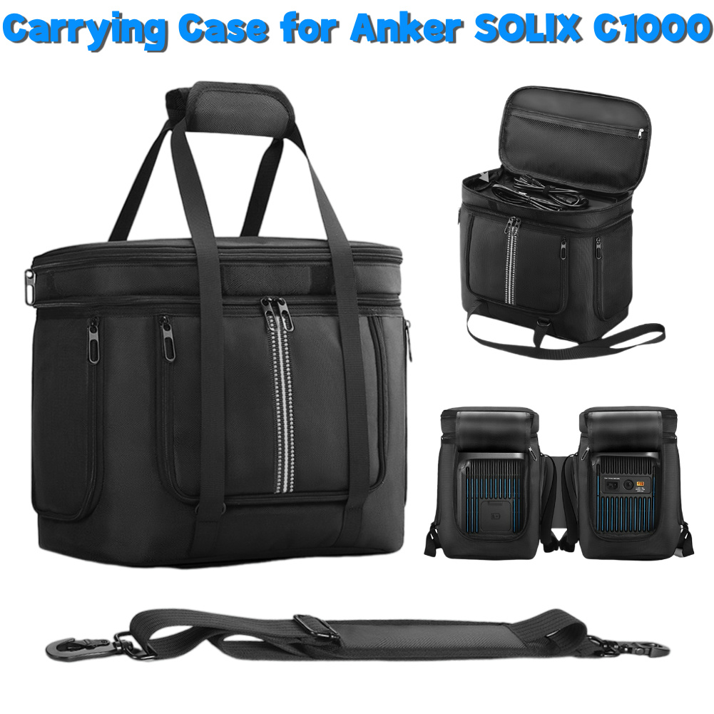 Anker Power Station Solix C1000 - Estuche de transporte para Anker SOLIX