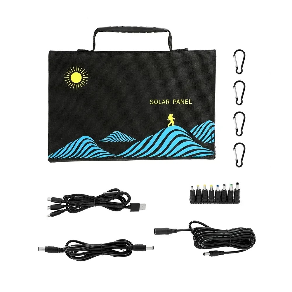 Renewable Energy Kits - Panel Solar Portátil Plegable 2024, con