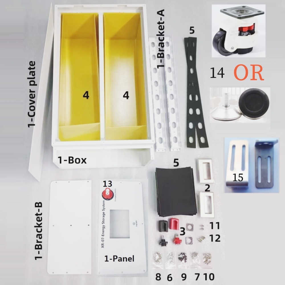 Caja de batería XR07-48V280AH  - Renewable Energy Kits reseña y precio