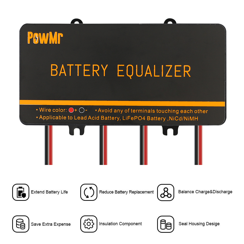 Ecualizador de Baterías PowMr  - Renewable Energy Kits reseña y precio