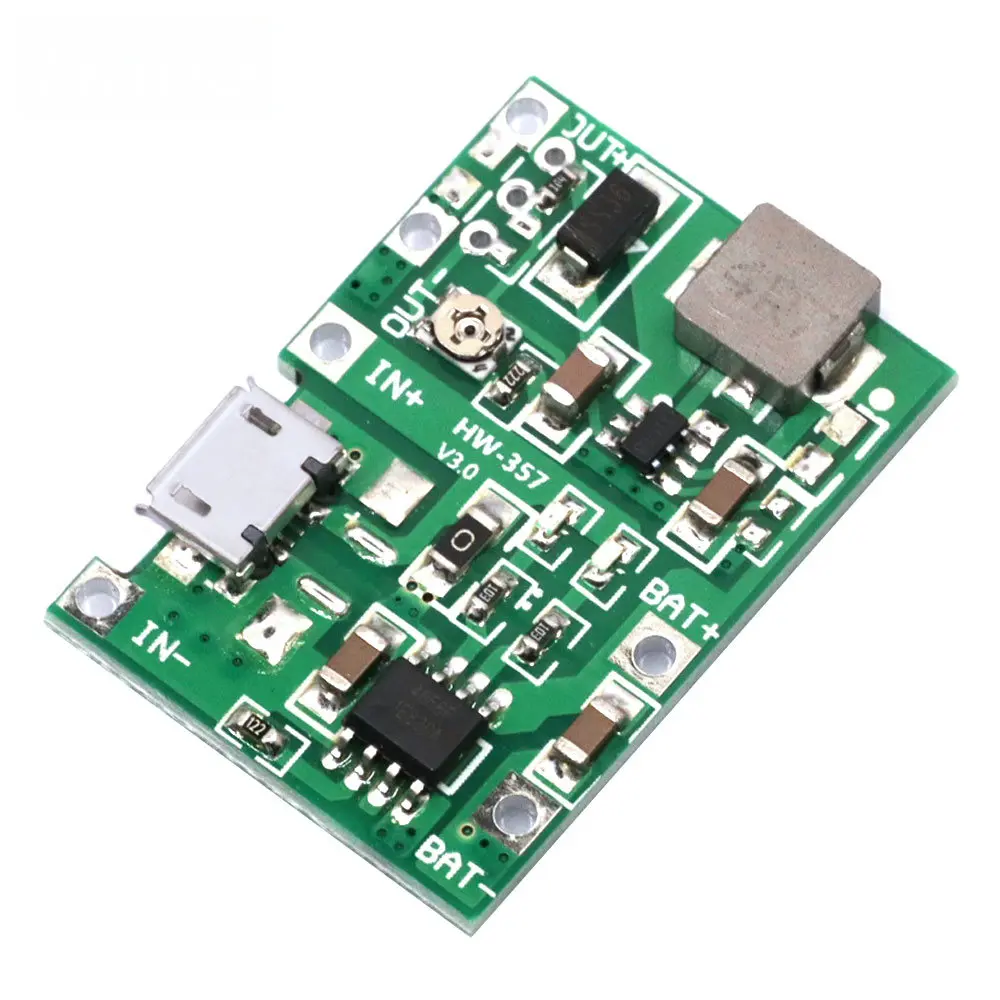 Placa Cargadora 18650 TP4056 y - Renewable Energy Project reseña y precio