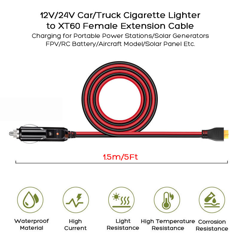 Cable de 1.5m/5 pies de XT60 a - Anker Power Station Solix C1000 reseña y precio