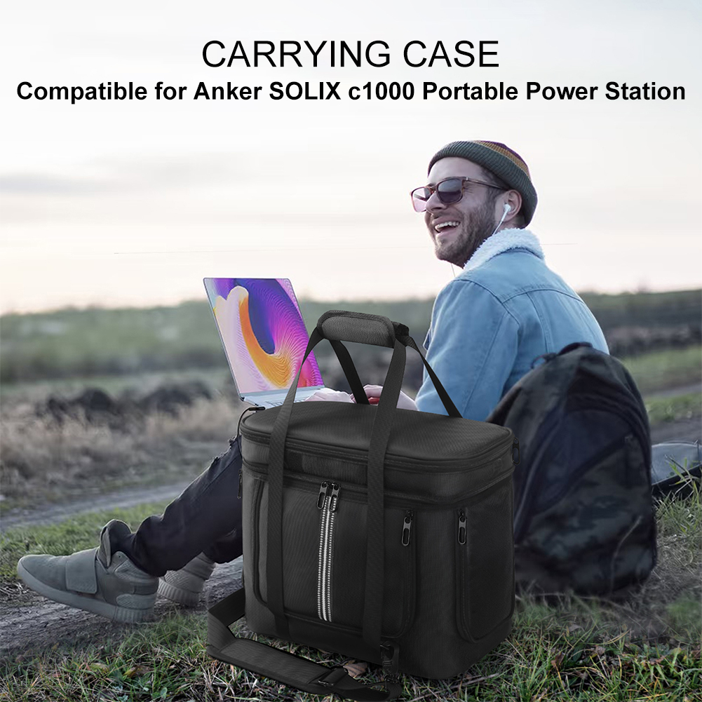 Estuche de transporte para Ank - Anker Power Station Solix C1000 reseña y precio
