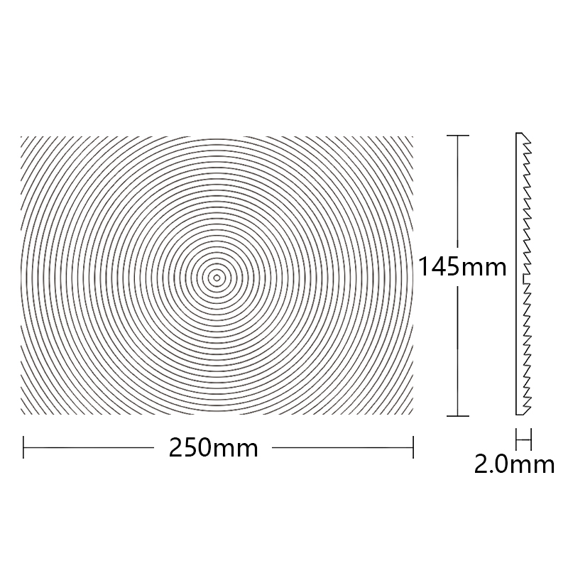 Fresnel len 250x145mm R6mm F30 - Renewable Energy Project reseña y precio