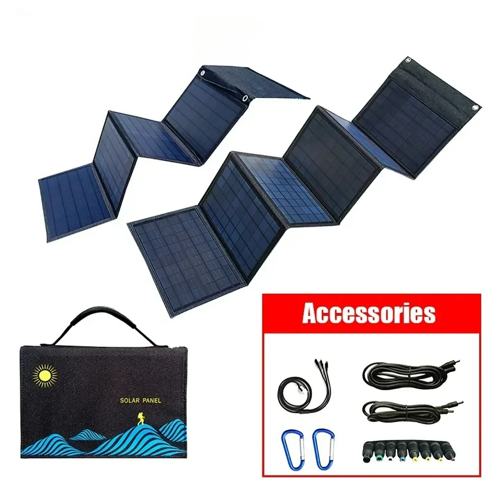 Panel Solar Portátil Plegable  - Renewable Energy Kits reseña y precio