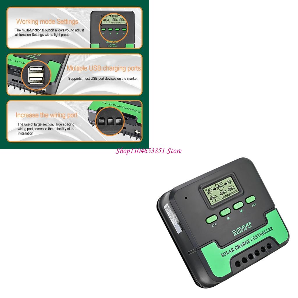 Controlador solar con tecnolog - Renewable Energy Project reseña y precio